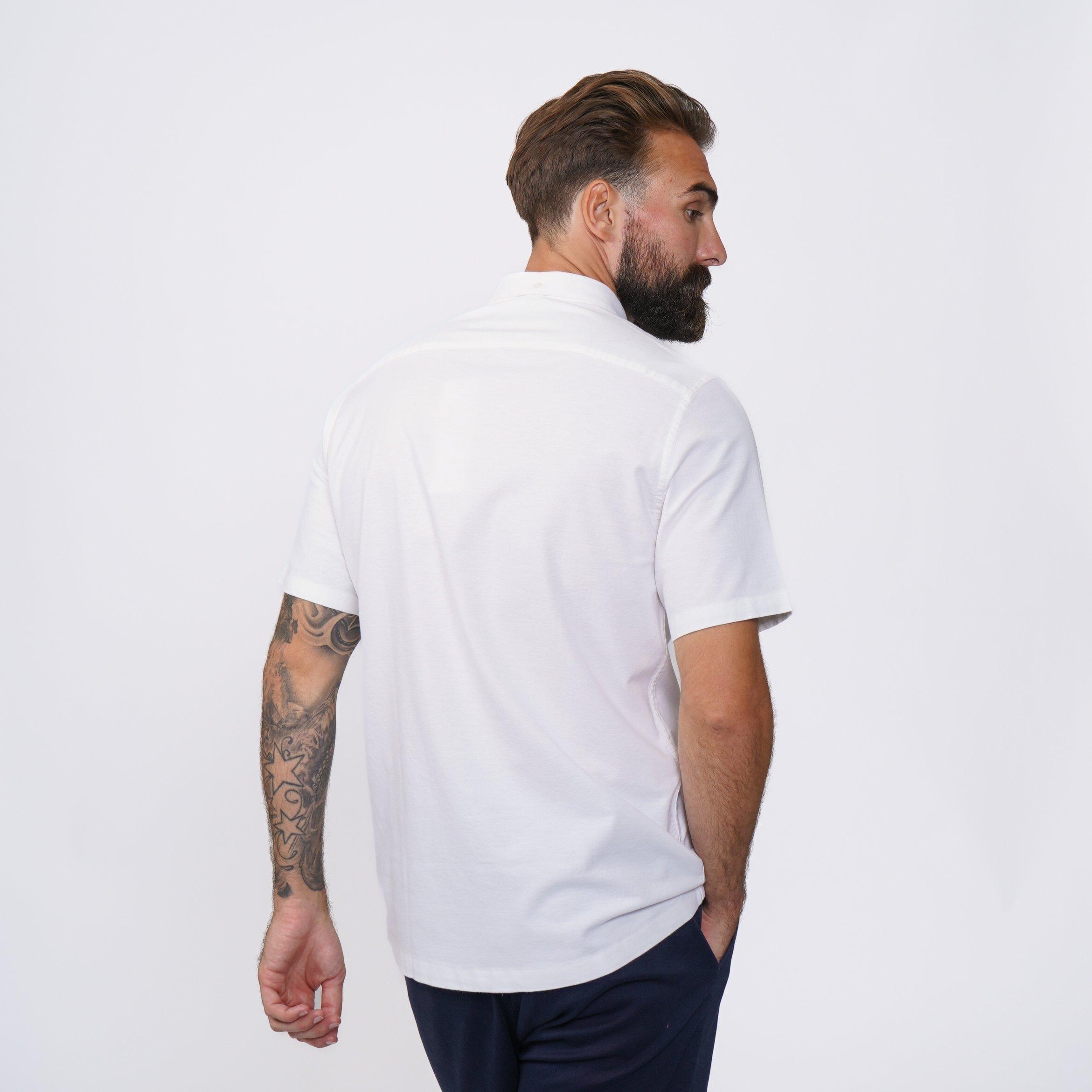 Wit - Firetrap - Oxford Short Sleeve Shirt Mens - 4