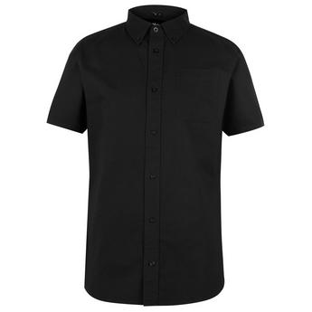 Firetrap Men's Classic Oxford Short Sleeve Shirt