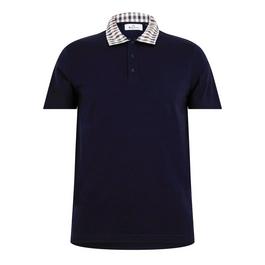 Aquascutum Check Collar Shirt