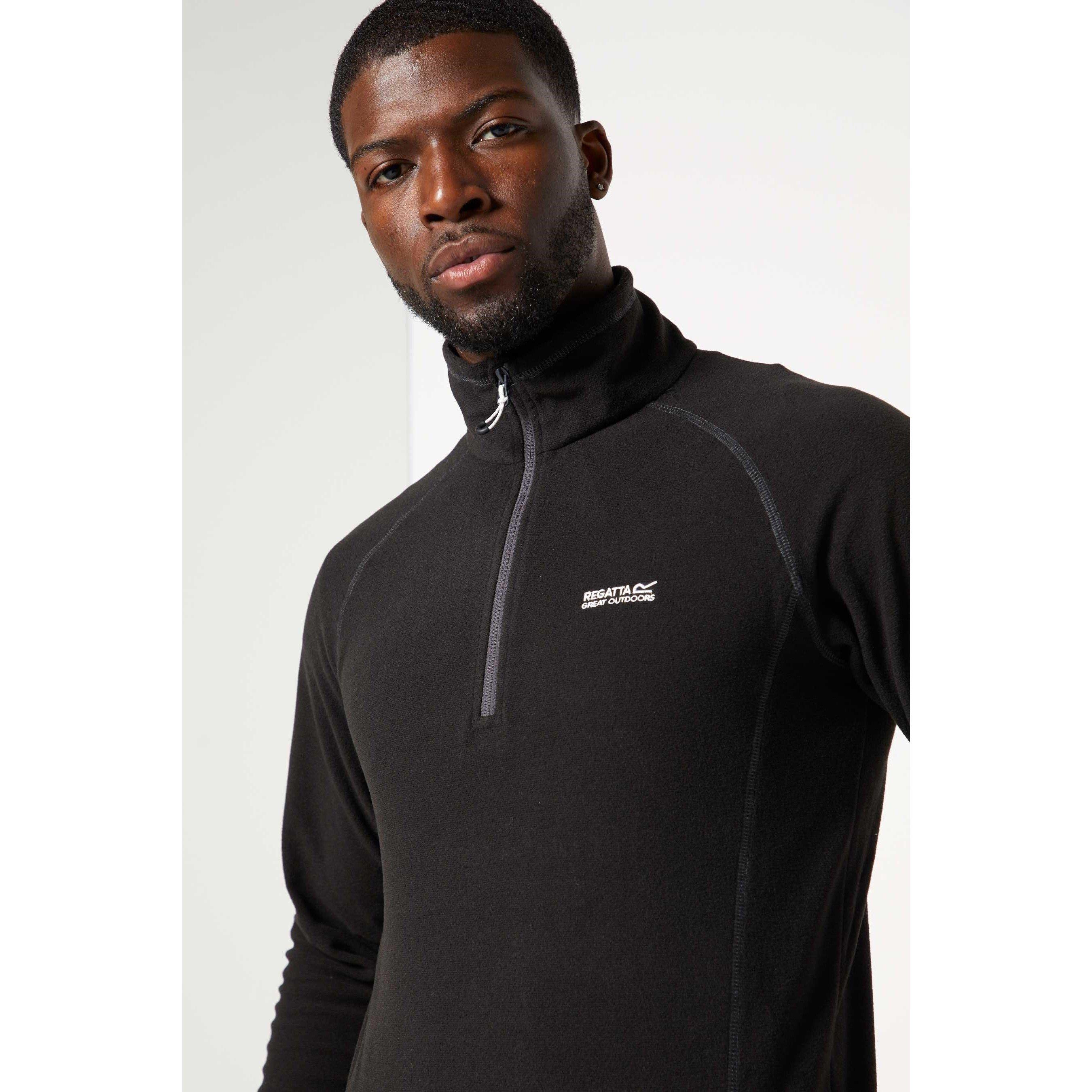 Black - Regatta - Men's Mont Rain Anorak - 4