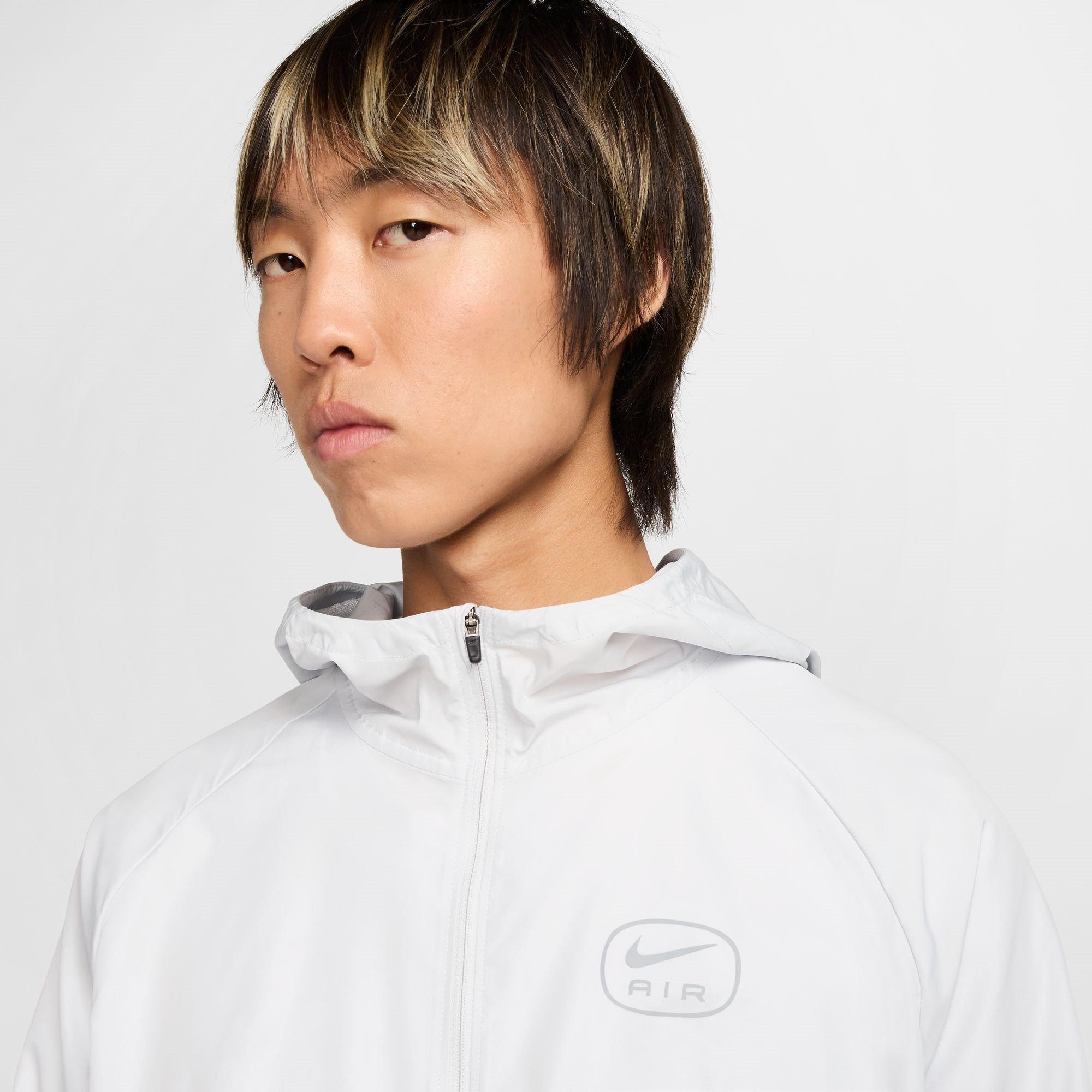 Grey/Grey - Nike - Air Run Jacket Mens - 3