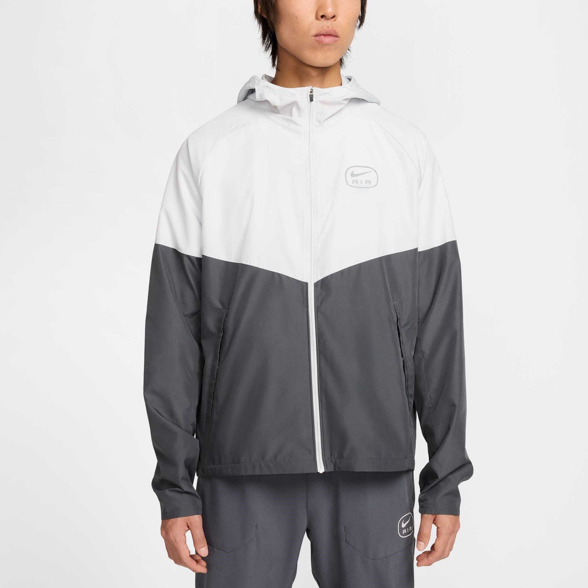 Grey/Grey - Nike - Air Run Jacket Mens - 4