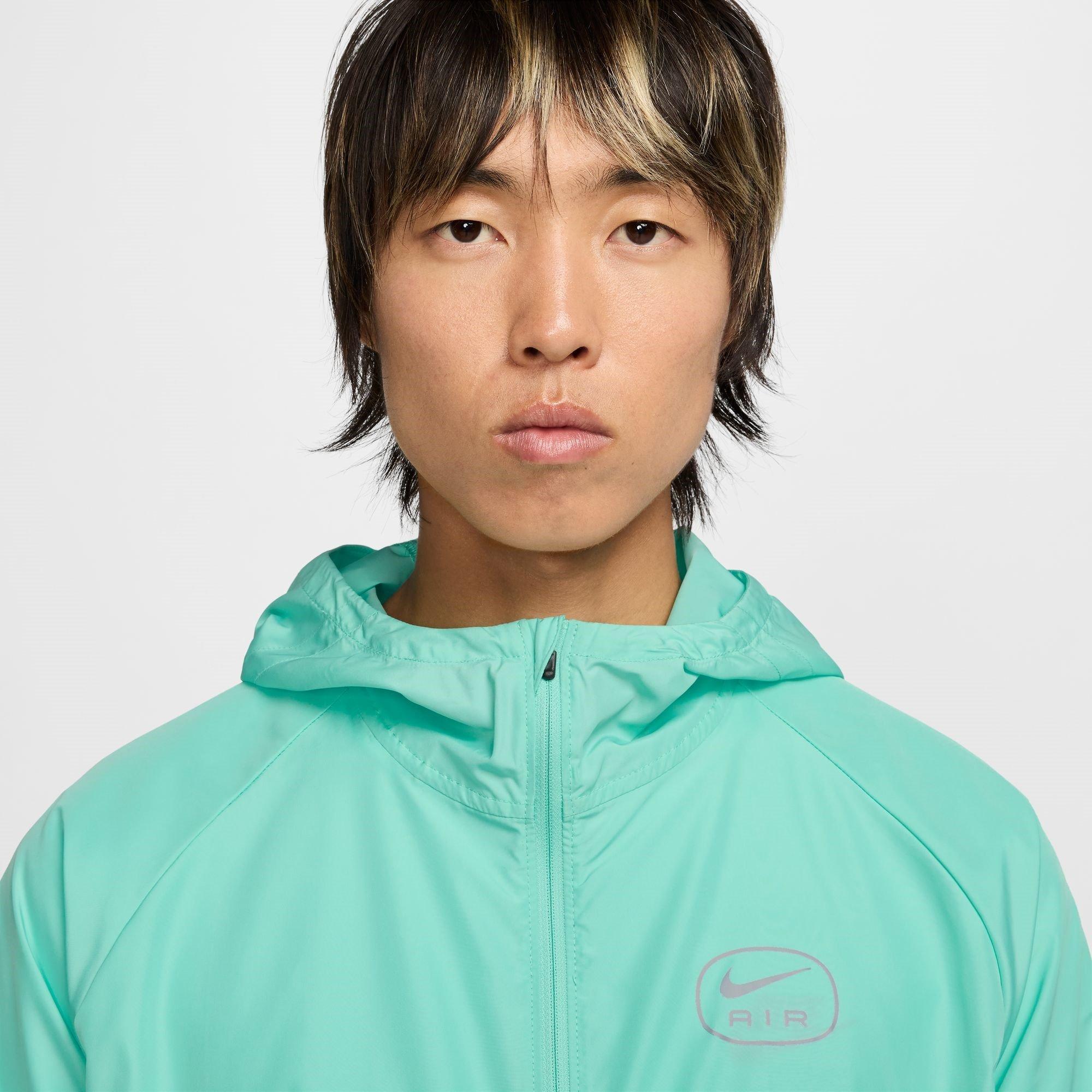 Grijs/Turquoise - Nike - Air Run Jacket Mens - 5
