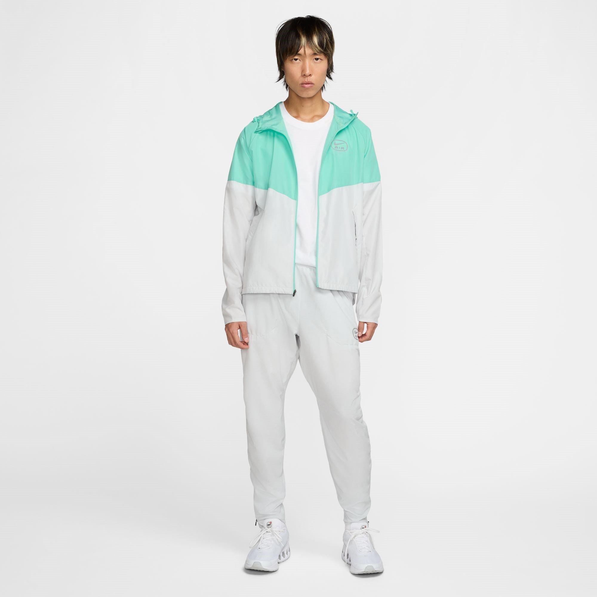 Grijs/Turquoise - Nike - Air Run Jacket Mens - 7