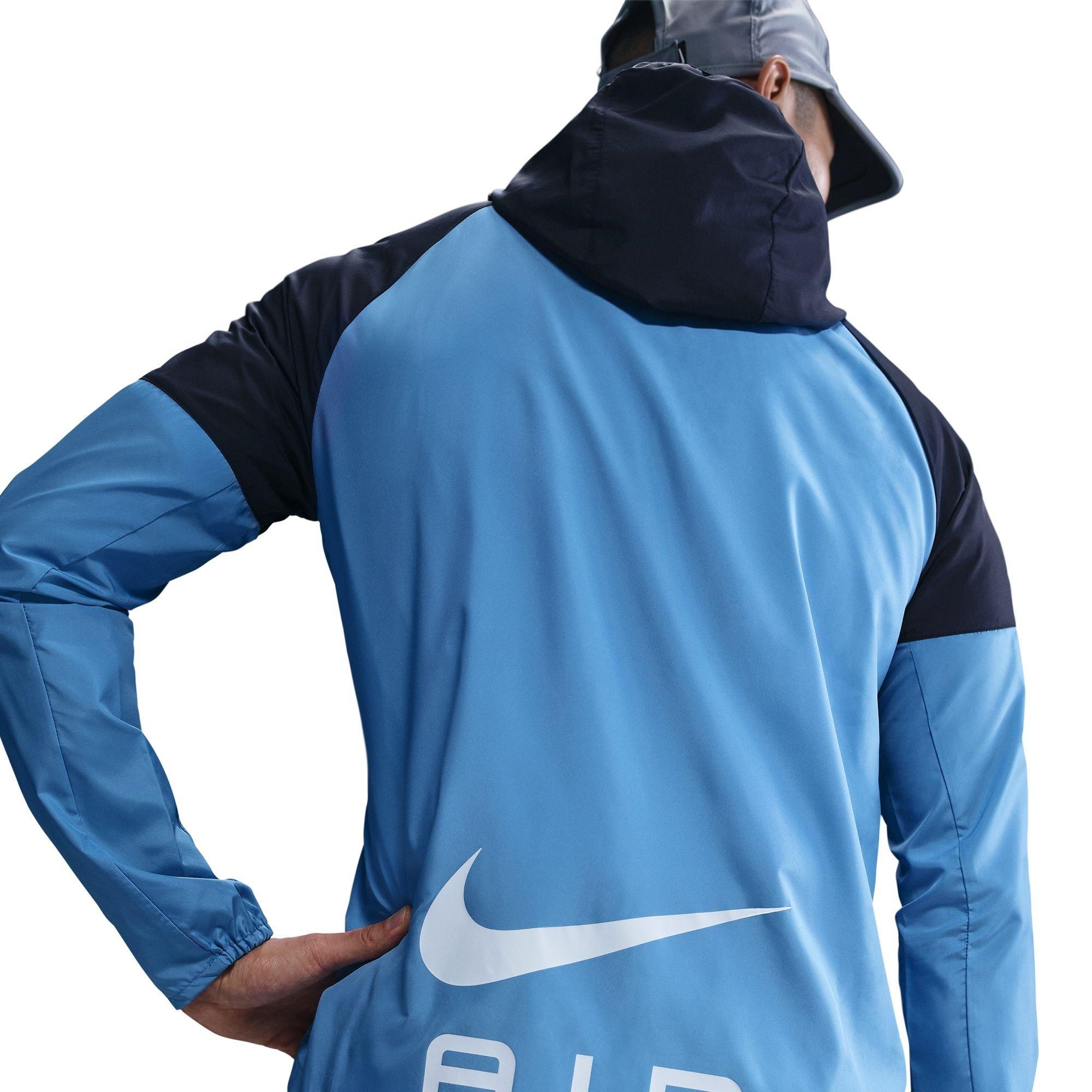 Bleu/Obsidienne - Nike - Air Run Jacket Mens - 2