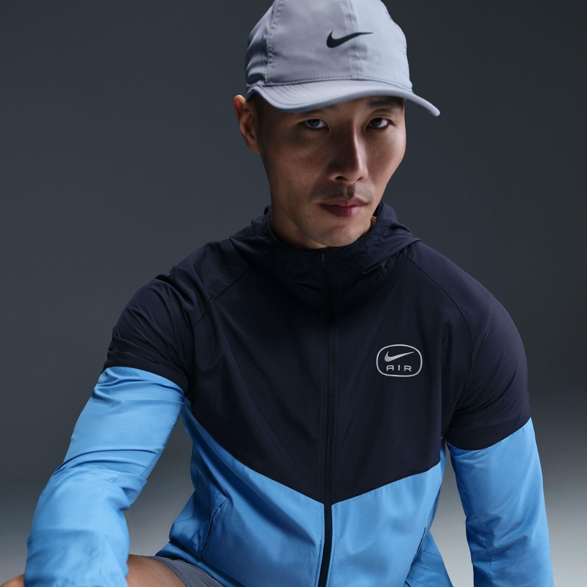 Bleu/Obsidienne - Nike - Air Run Jacket Mens - 11