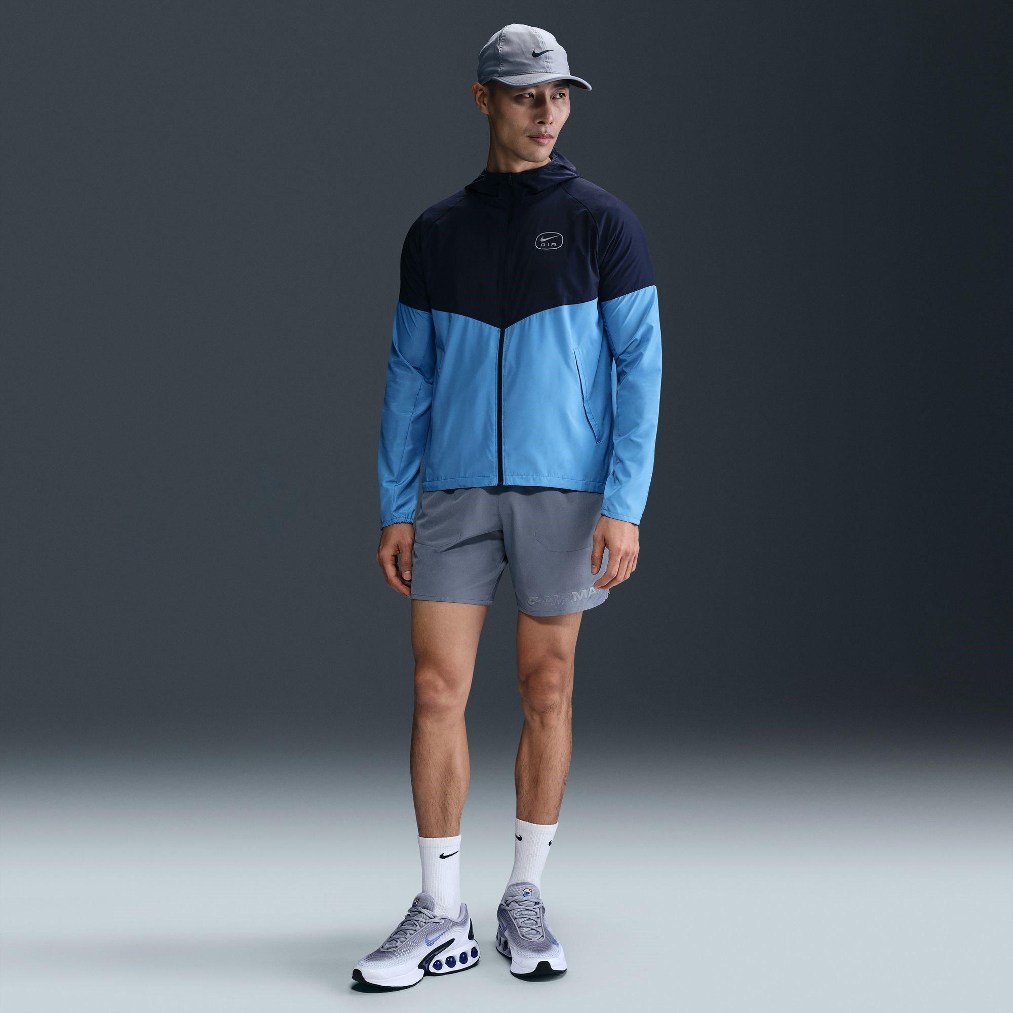 Bleu/Obsidienne - Nike - Air Run Jacket Mens - 7