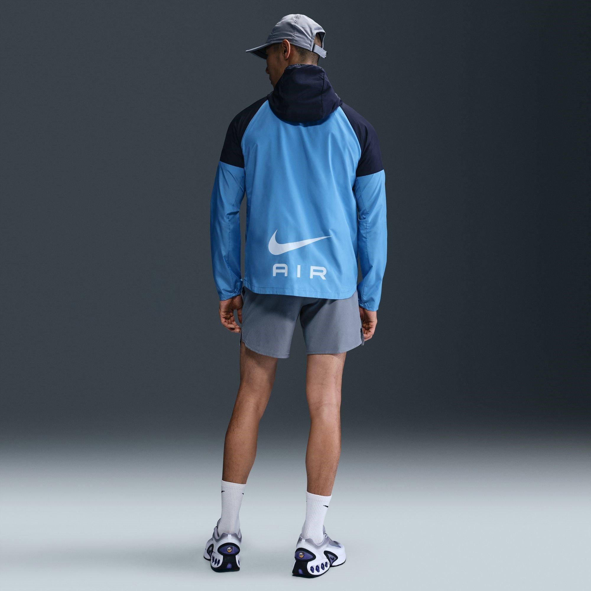 Bleu/Obsidienne - Nike - Air Run Jacket Mens - 8