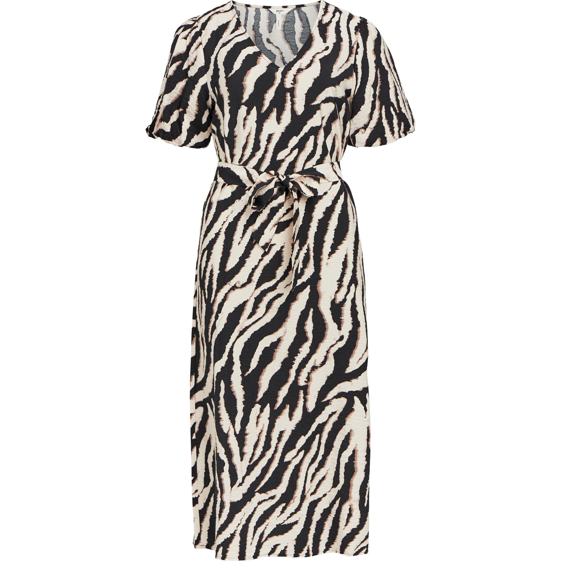Fossil Zebra - Object - Women's Jacira Midi Belted Dress - 5