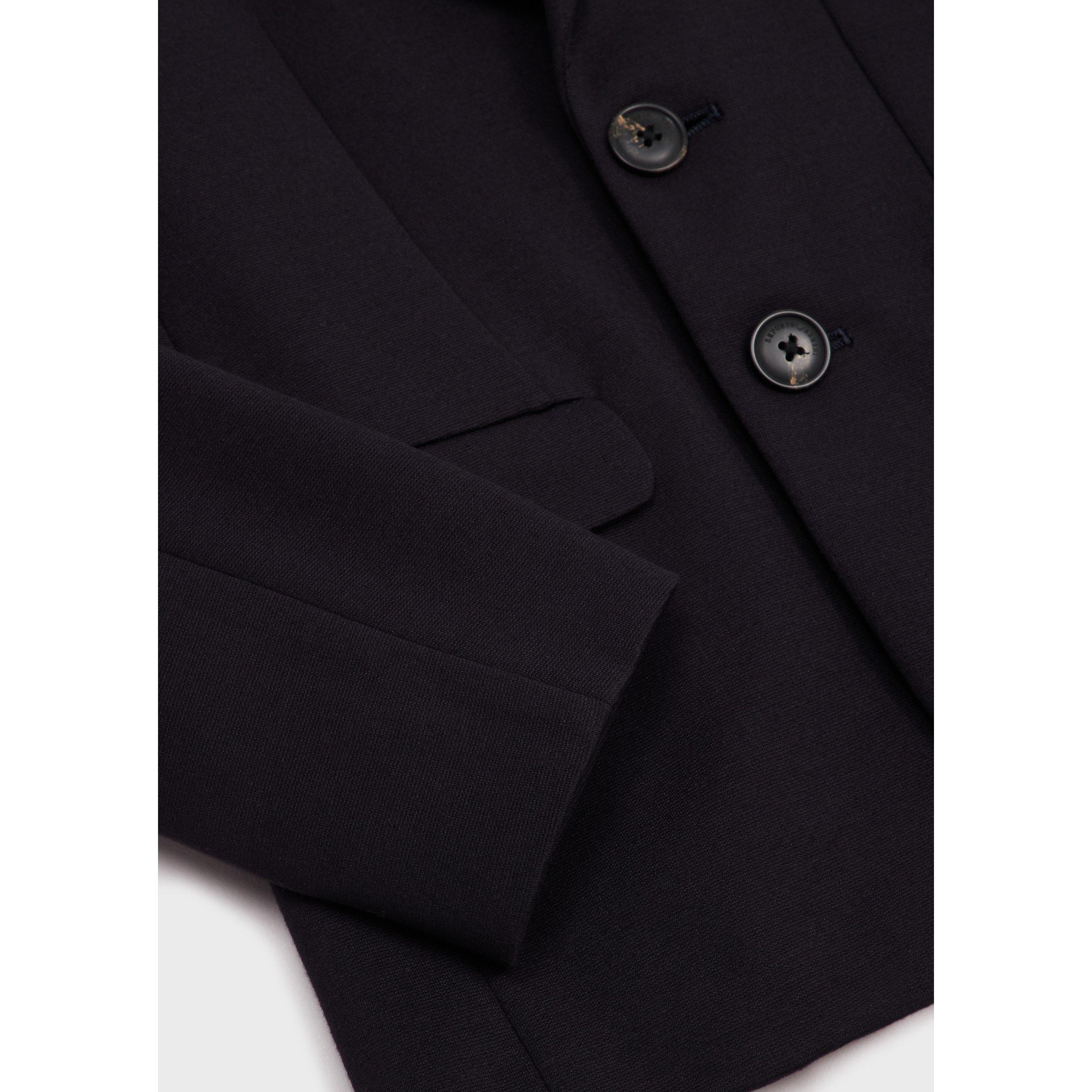 Navy - Emporio Armani - Kids'  Hybrid Jacket - 4