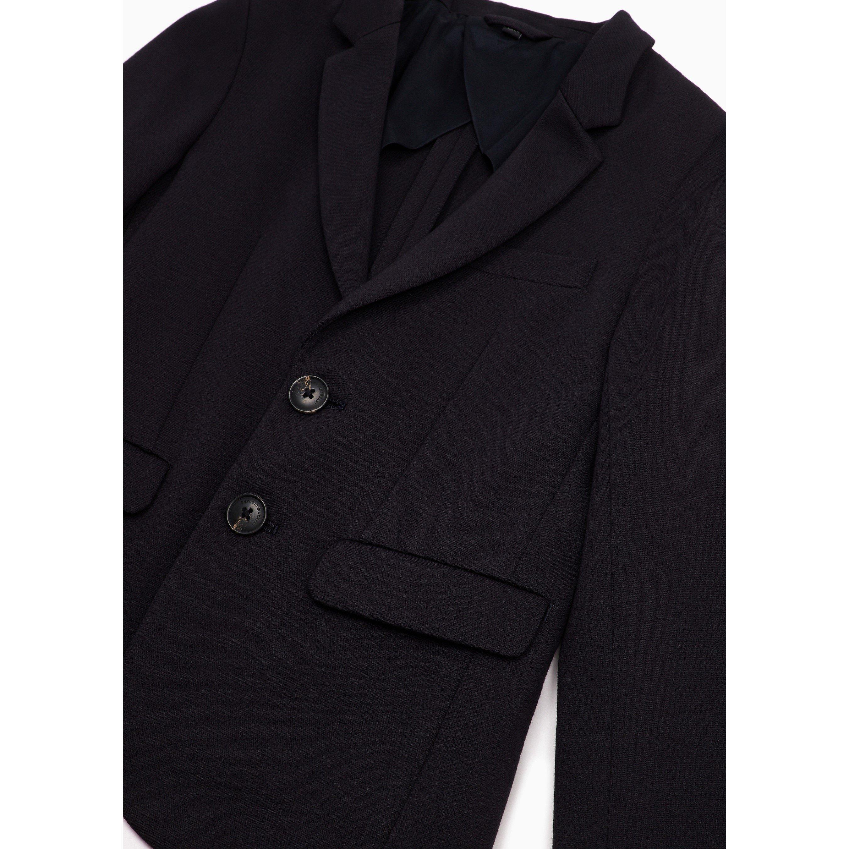 Navy - Emporio Armani - Kids'  Hybrid Jacket - 6