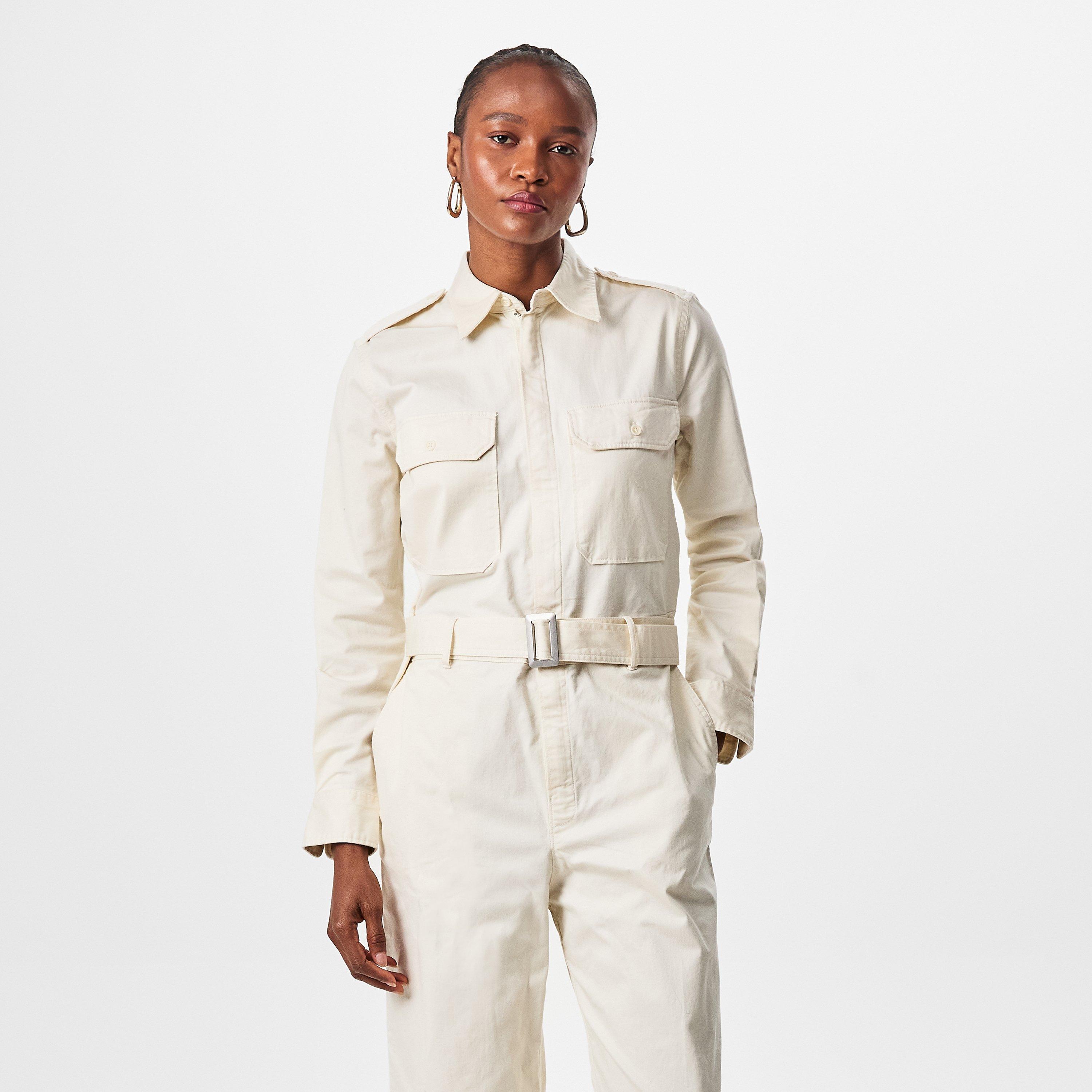 Herbal Milk - Polo Ralph Lauren - Belted Twill Jumpsuit - 2