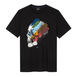 PS Paul Smith Skull Stripe Tee Sn41