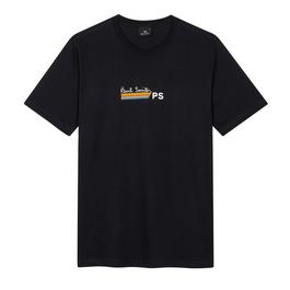 PS Paul Smith Logo Stripe T Shirt