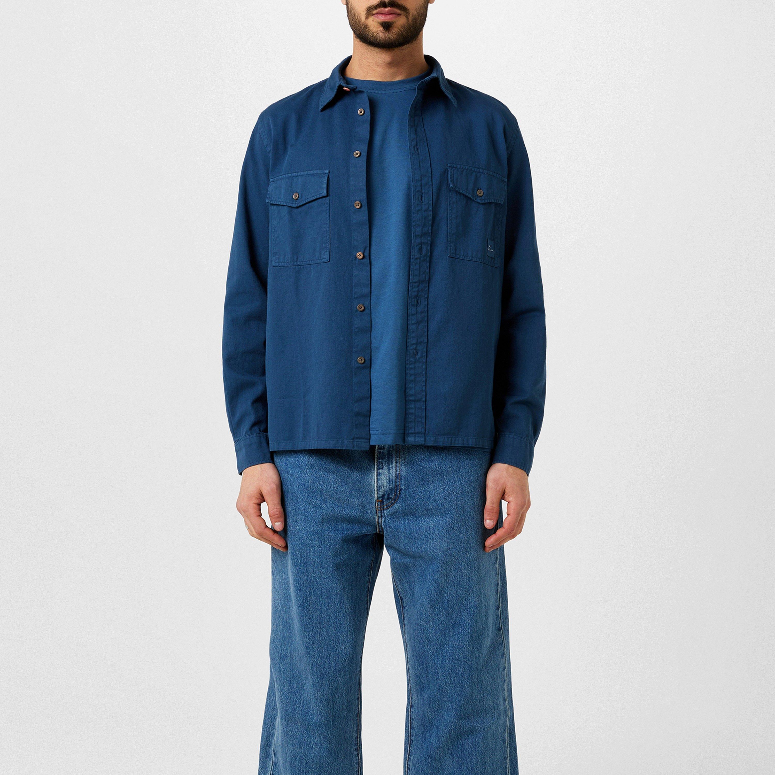 Blue 46 - PS Paul Smith - Zebra Overshirt - 3