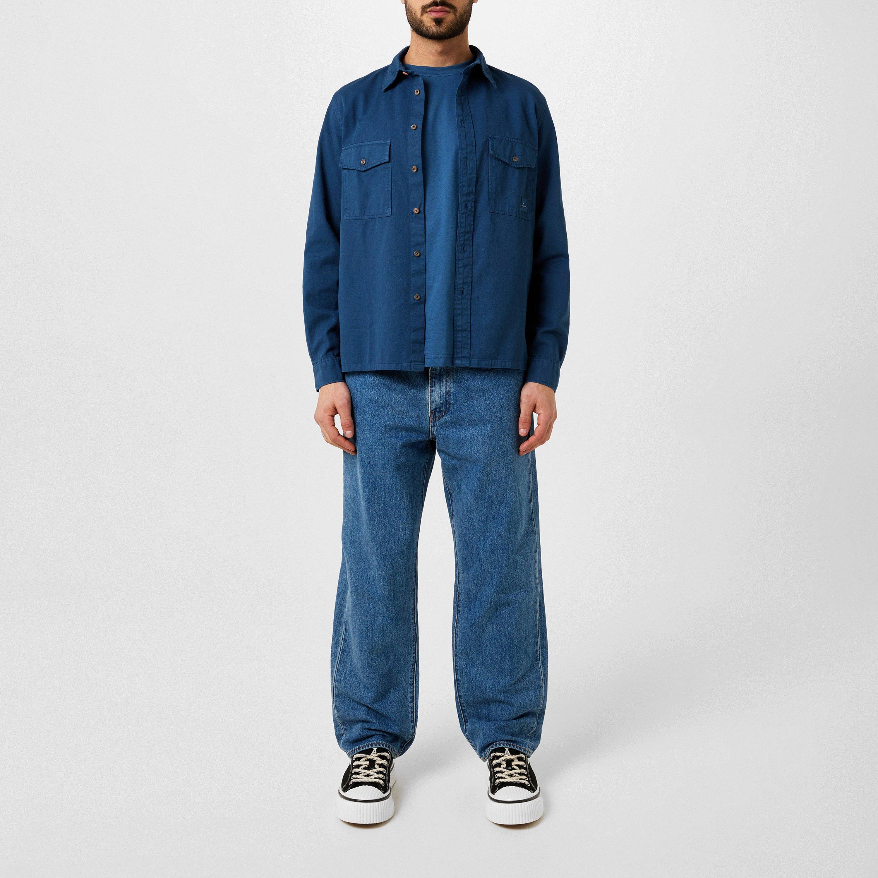 Blue 46 - PS Paul Smith - Zebra Overshirt - 6