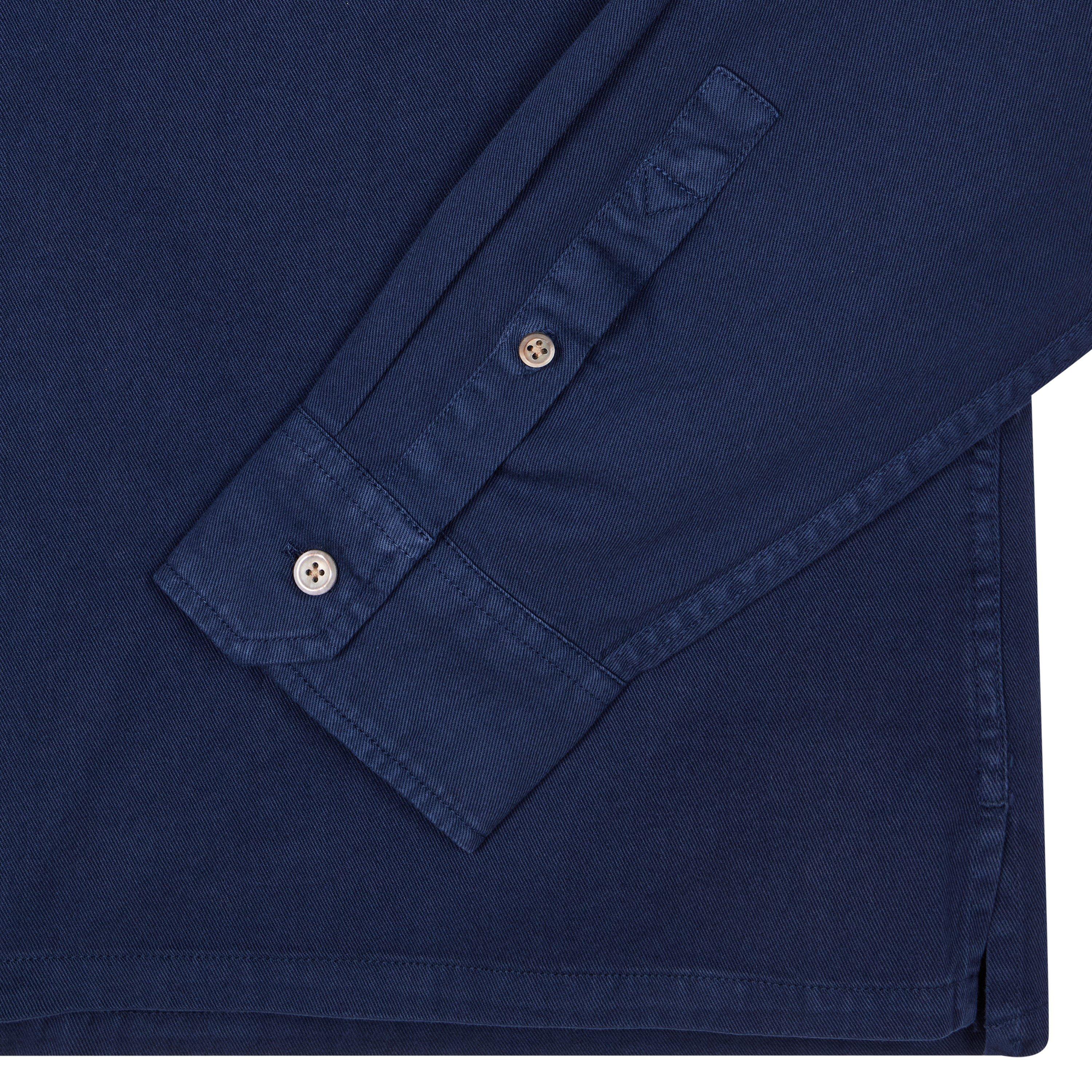 Navy 49 - PS Paul Smith - Men's Zebra Long Sleeve Overshirt - 5