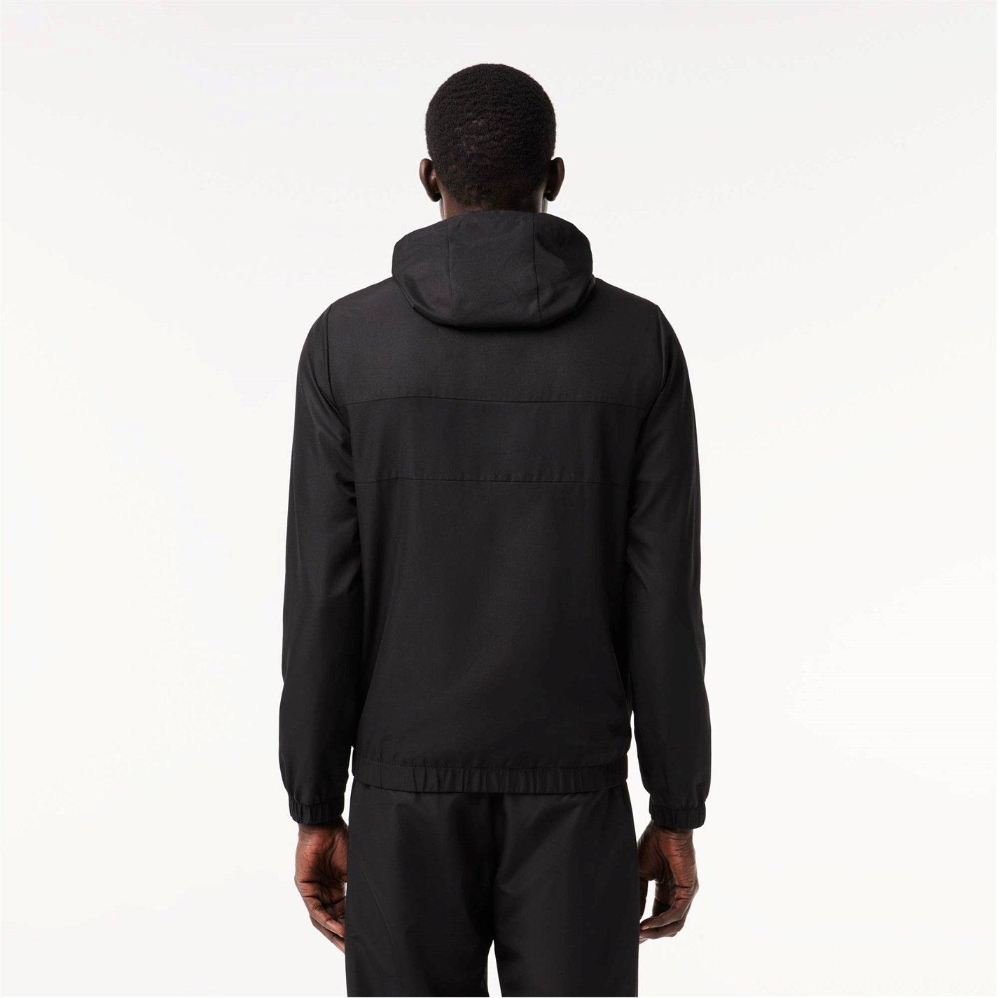 Black 8VM - Lacoste - Men's Full-Zip Track Jacket - 4