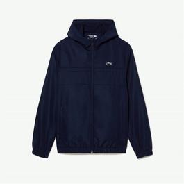 Lacoste Zipped Hooded Taffeta Sport Jacket