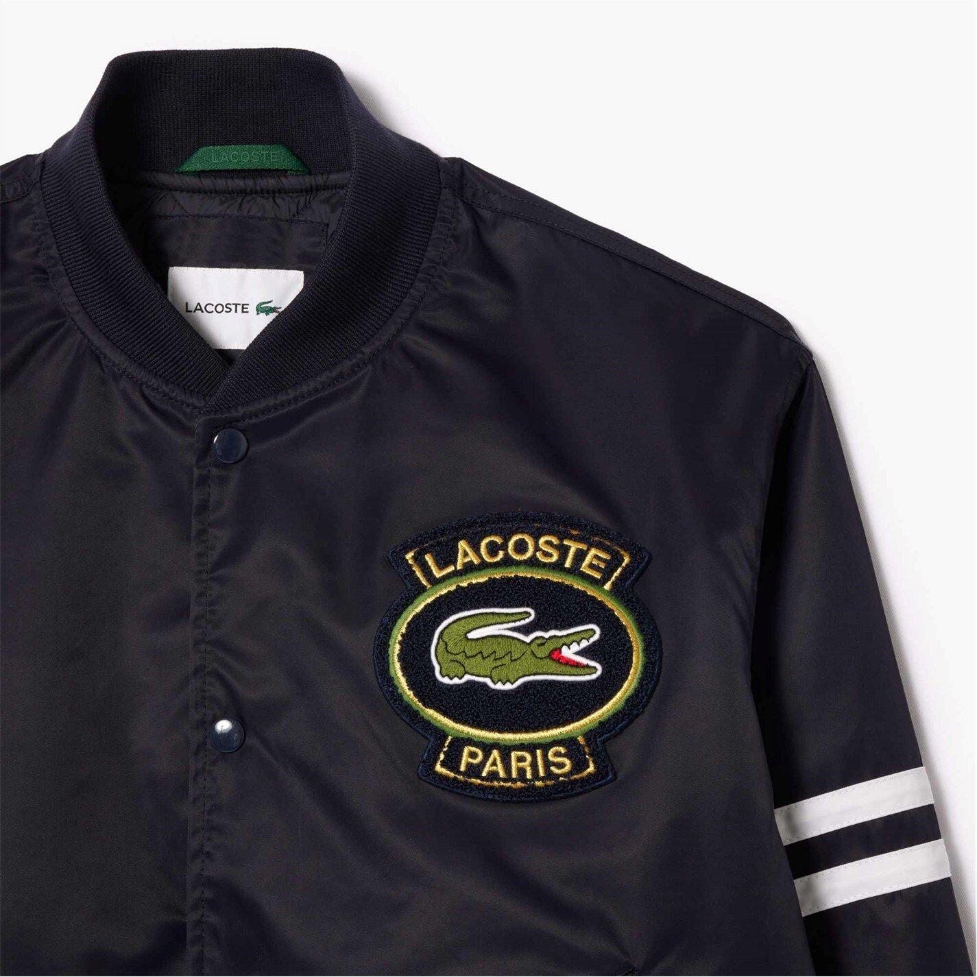 Lacoste Heritage Jacket Veste Mi Saison Lacoste Heritage Varsity