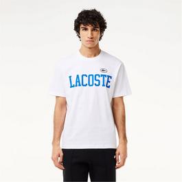 Lacoste Logo Print T Shirt