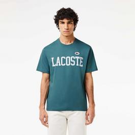 Lacoste Logo Print T Shirt