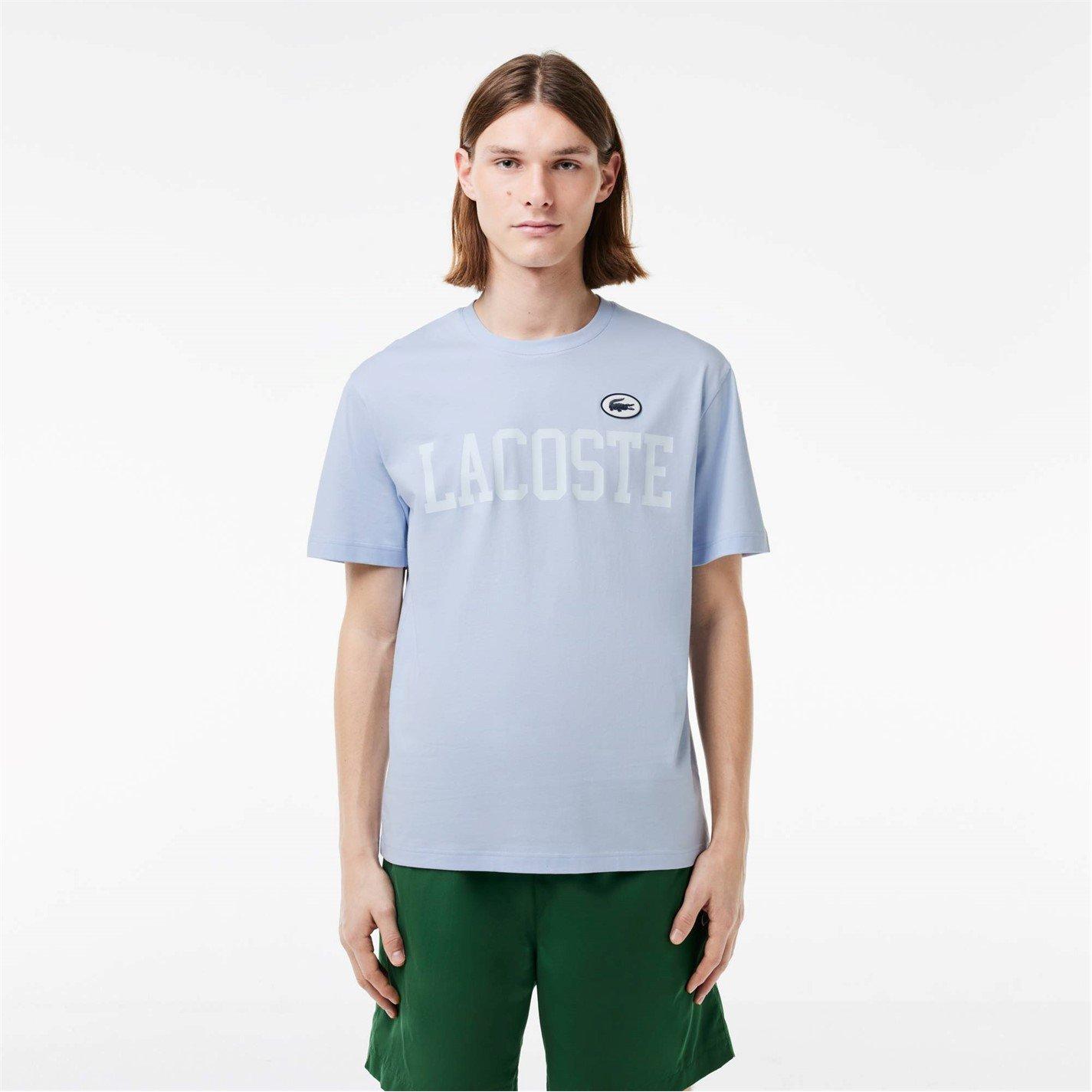 Blue J2G - Lacoste - Logo Print T-Shirt - 1