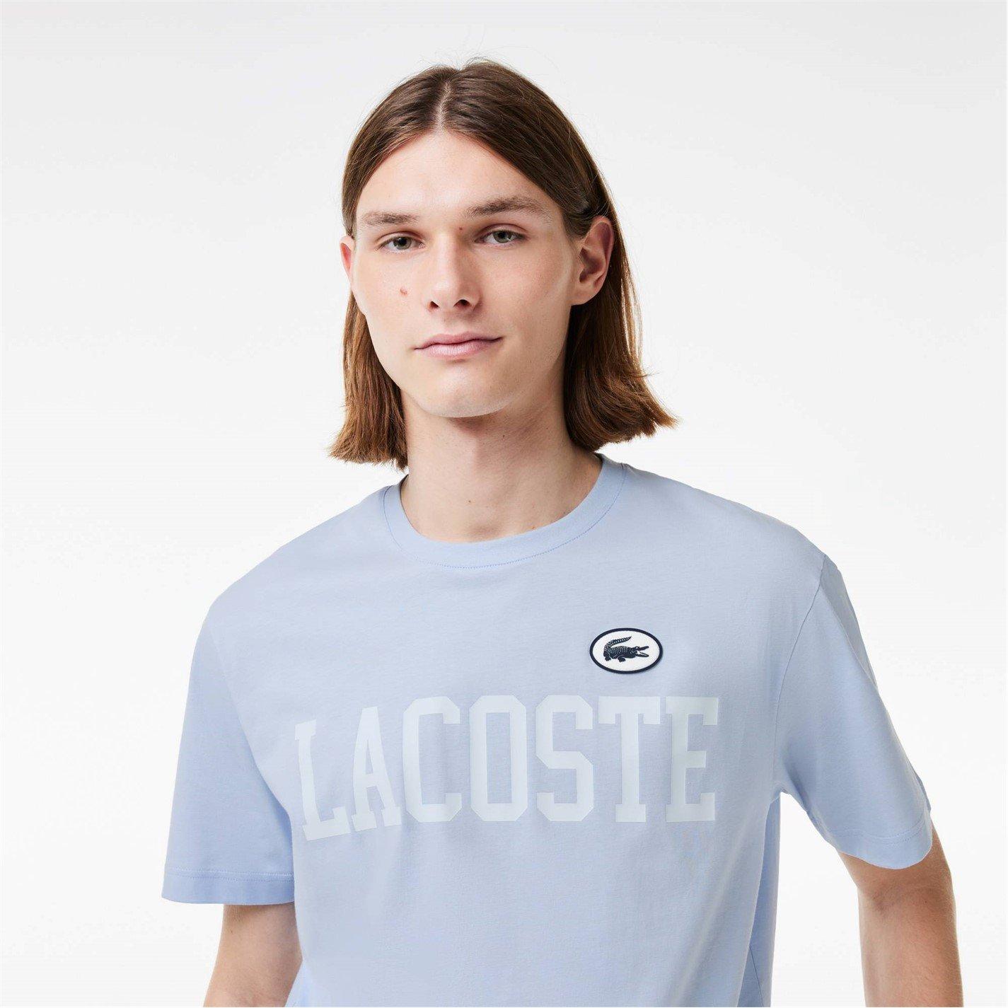 Blue J2G - Lacoste - Logo Print T-Shirt - 2