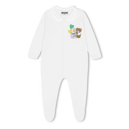 Moschino Teddy Bear Babygrow Baby Boys