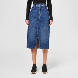 Boss C_DENIM SKIRT MIDI 10256641 01