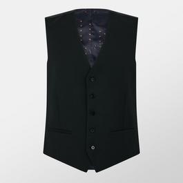 Ted Baker Men's Textured Slim Waistcoat