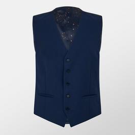 Ted Baker Men's Textured Slim Waistcoat
