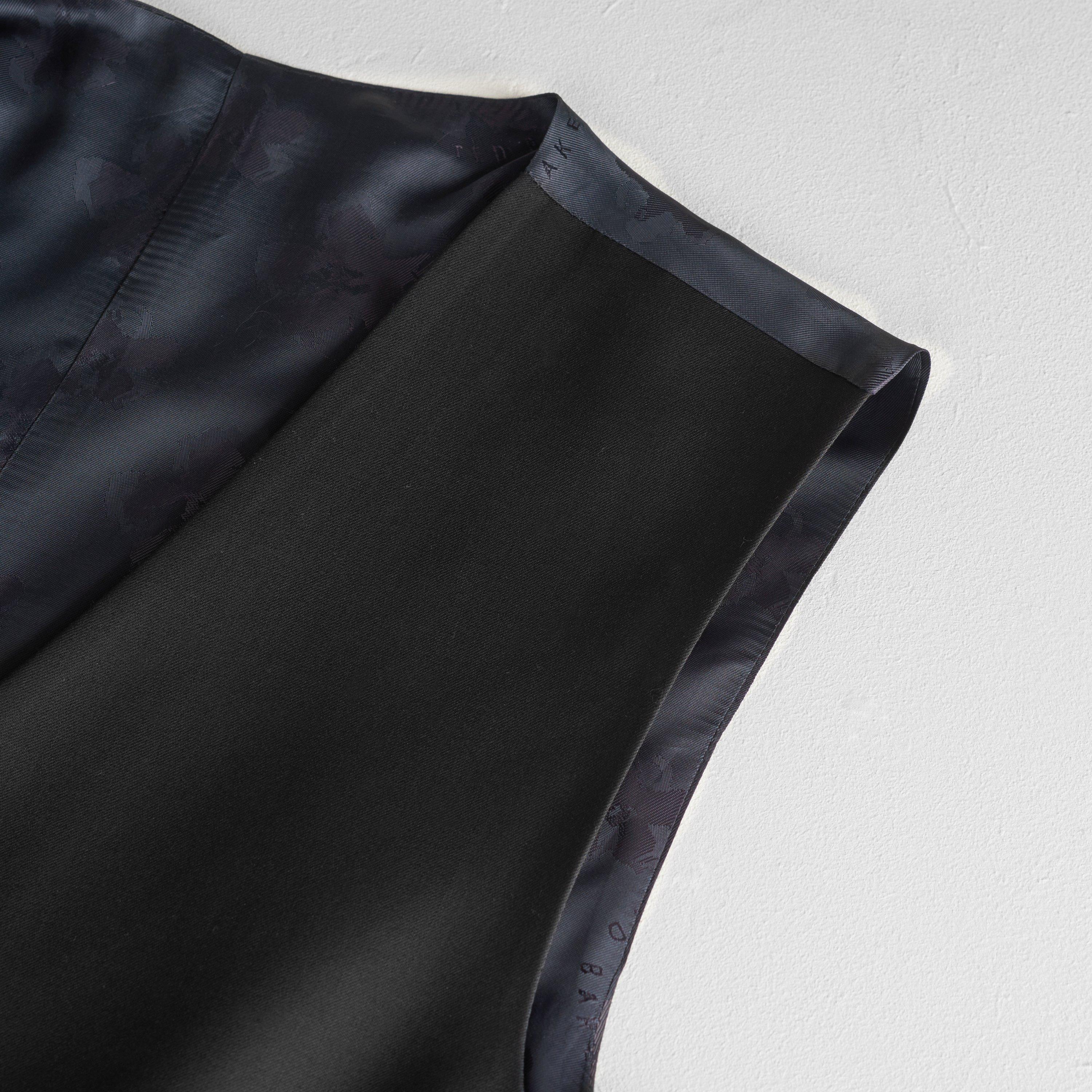 NERO - DUNDEE - Ted Baker - Slim Fit Irvinws Waistcoat - 6