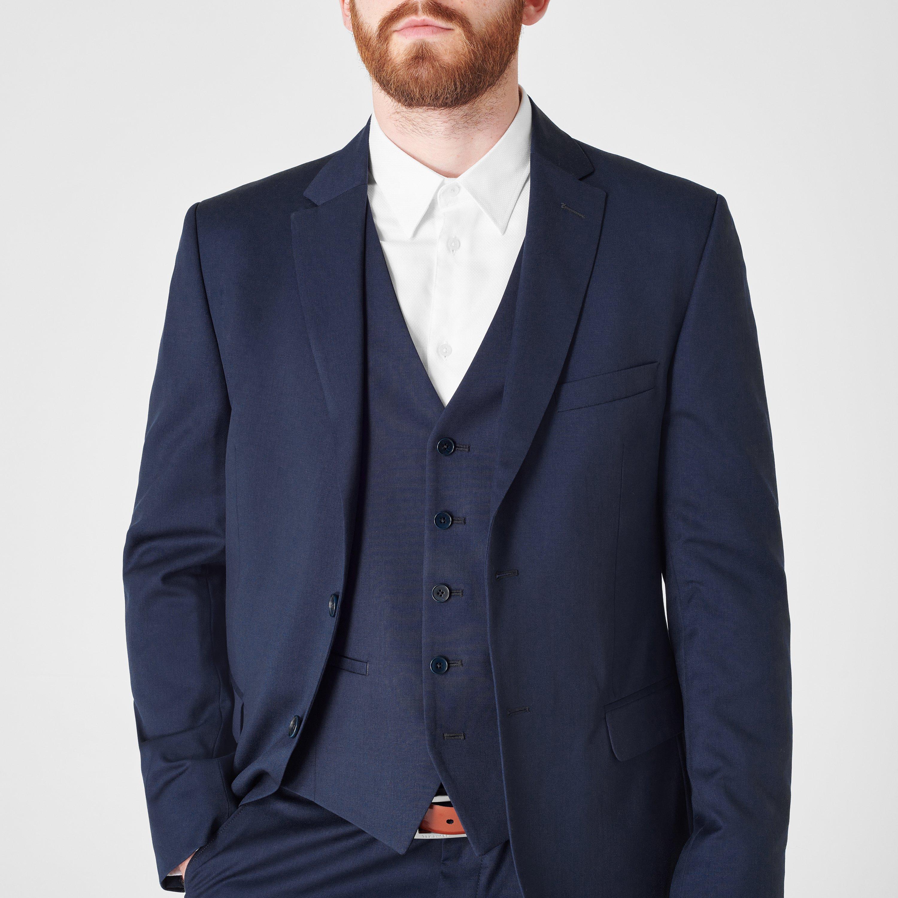 Blue - Perth - Ted Baker - Slim Fit Irvinws Waistcoat - 5