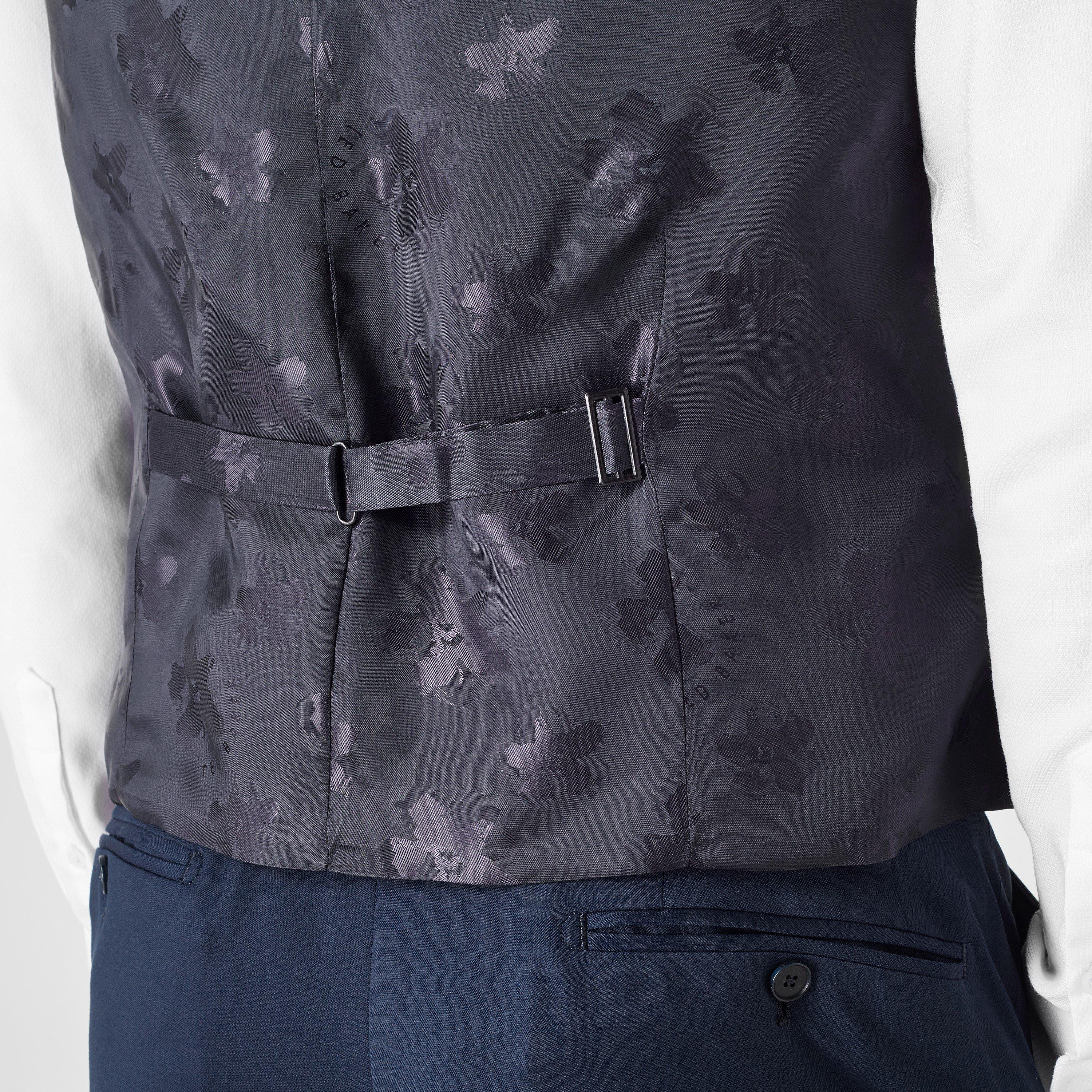 Blue - Perth - Ted Baker - Slim Fit Irvinws Waistcoat - 6