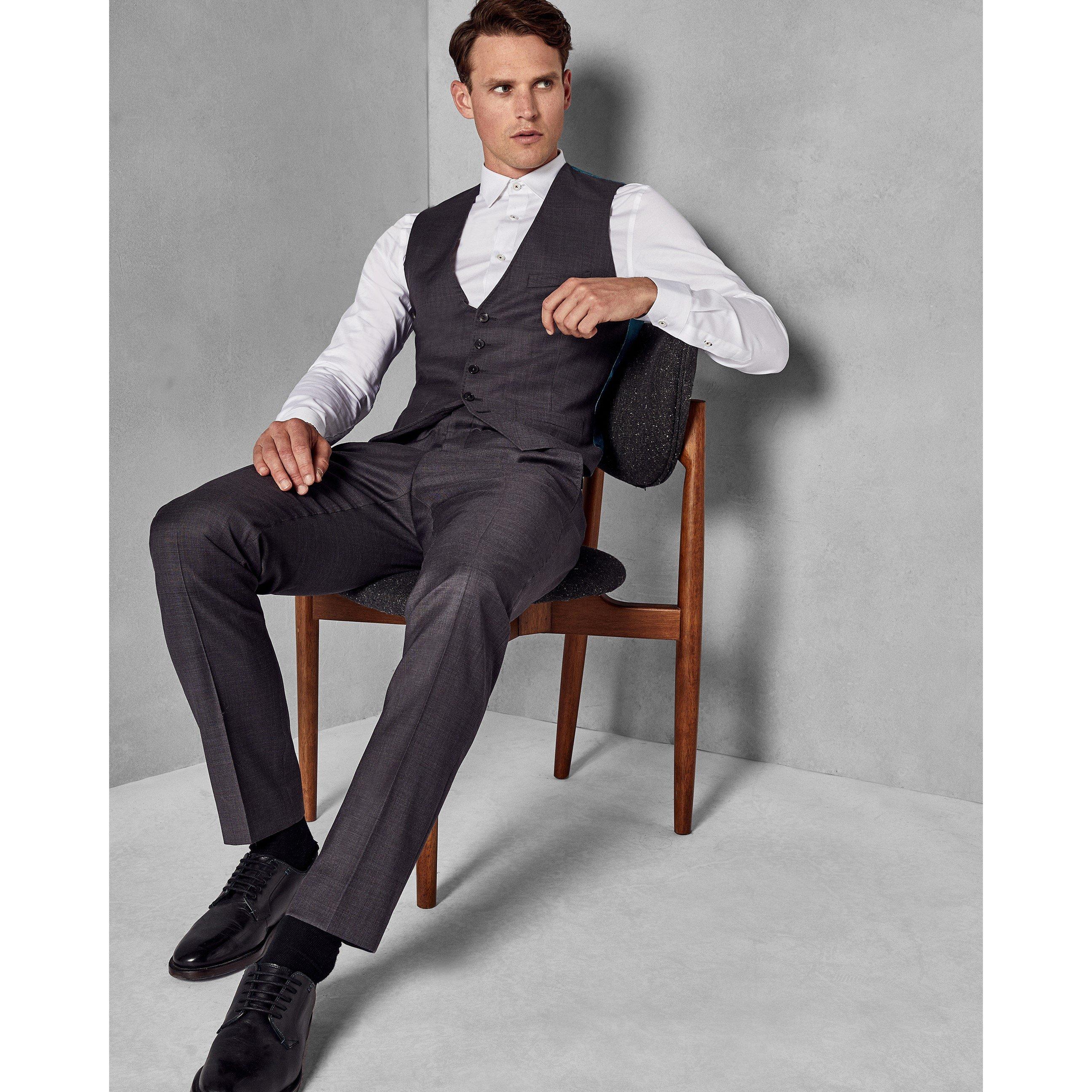 Charcoal - Ted Baker - Strong Waistcoat - 1