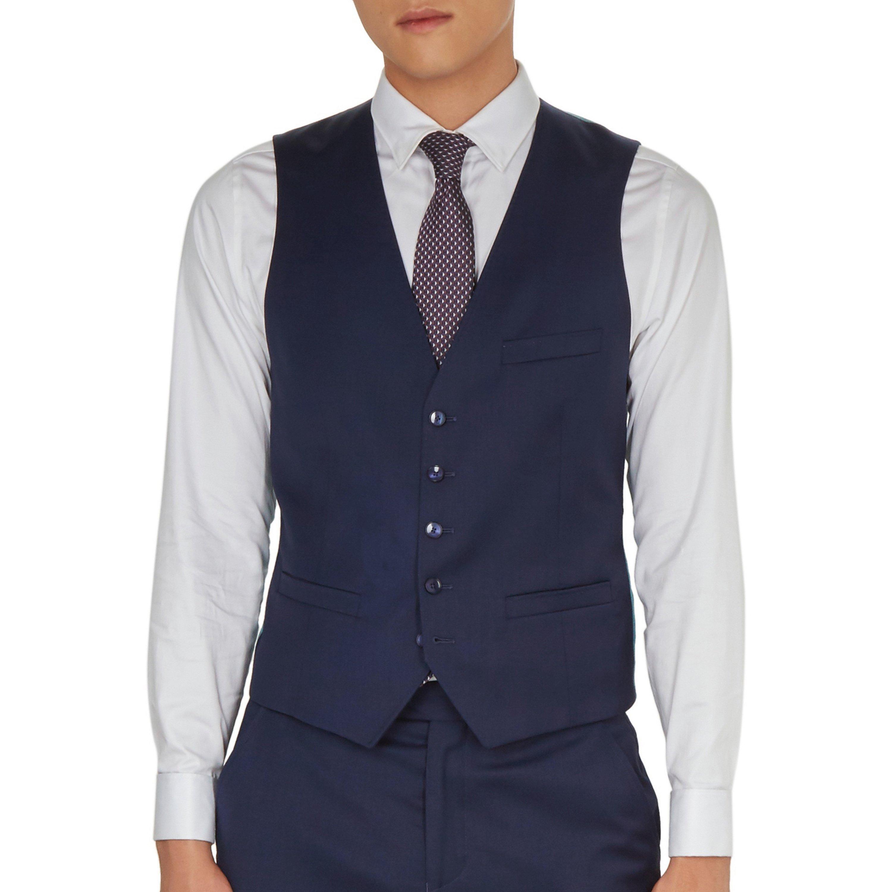 Dark Blue - Ted Baker - Blair Waistcoat - 2