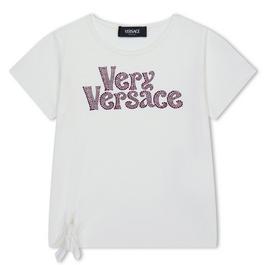 Versace Logo T Shirt Girls