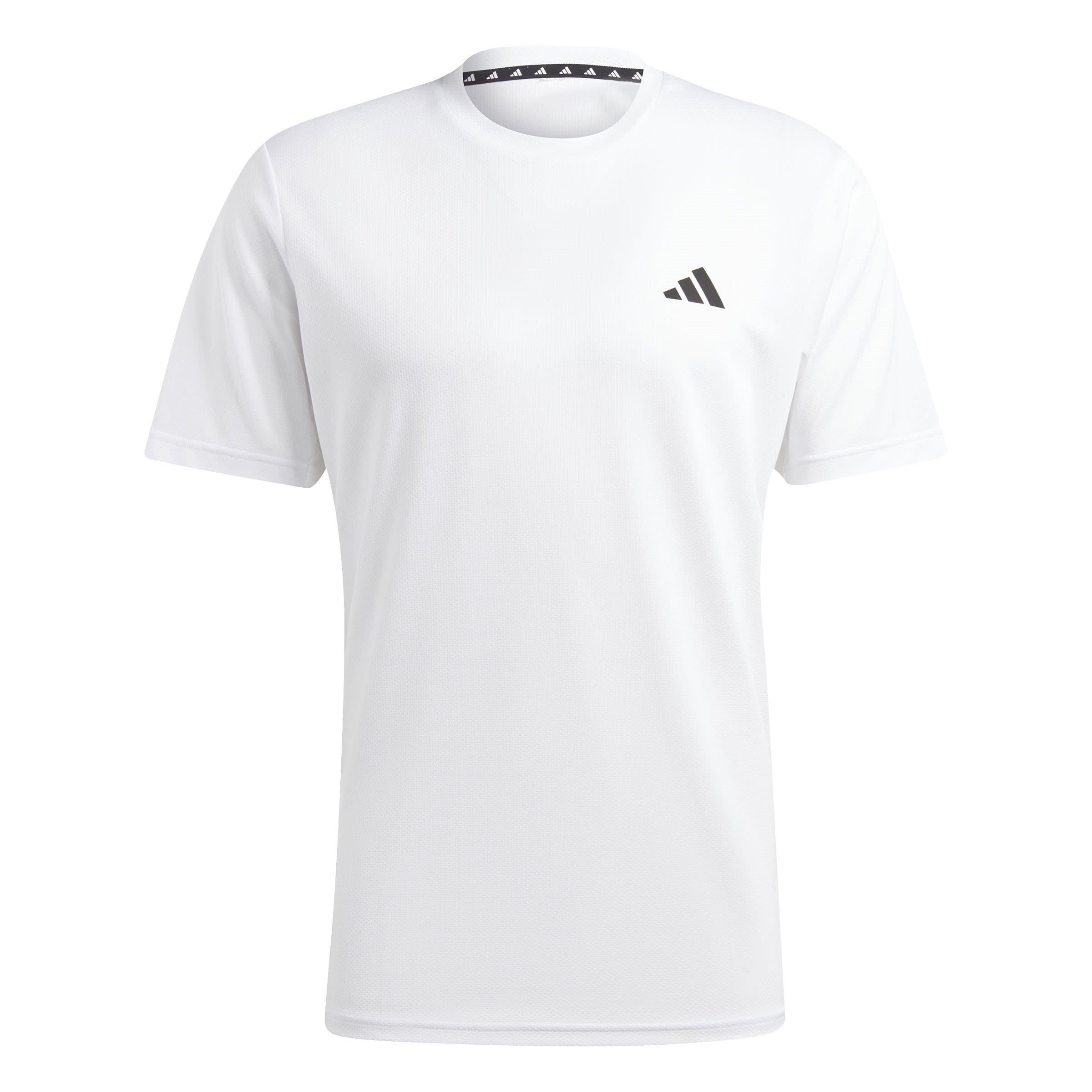 Adidas Men's Training Essentials Base T Shirt - White/Black - XL