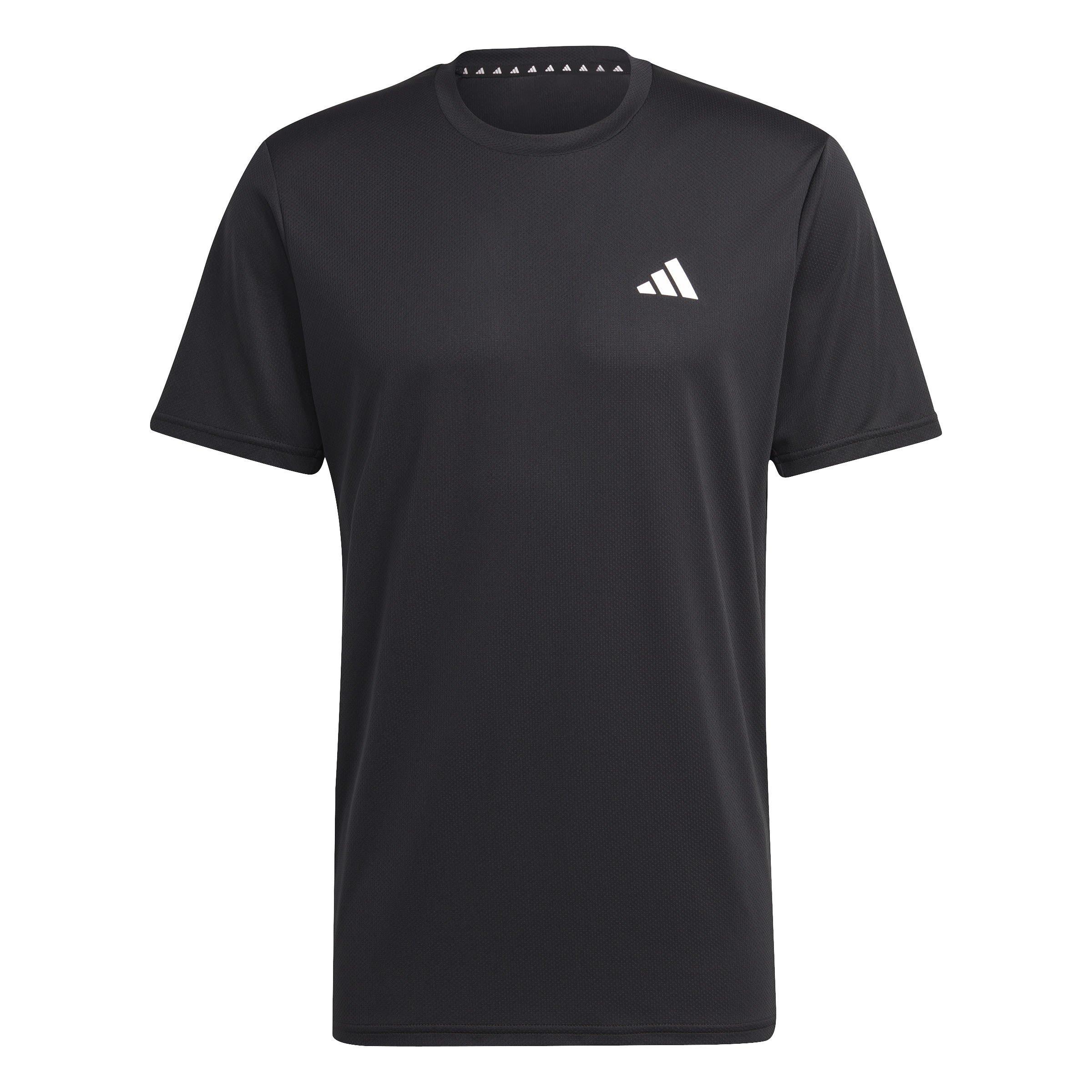 Black/White - adidas - Training Essentials Base T Shirt Mens - 1