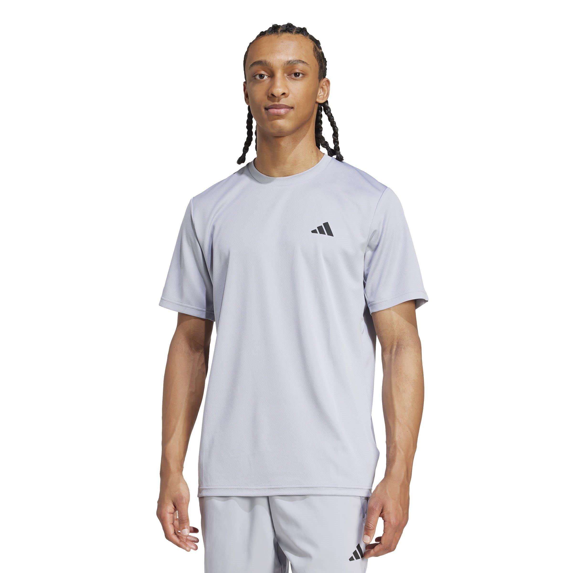Halo Silver/Blk - adidas - Training Essentials Base T Shirt Mens - 2