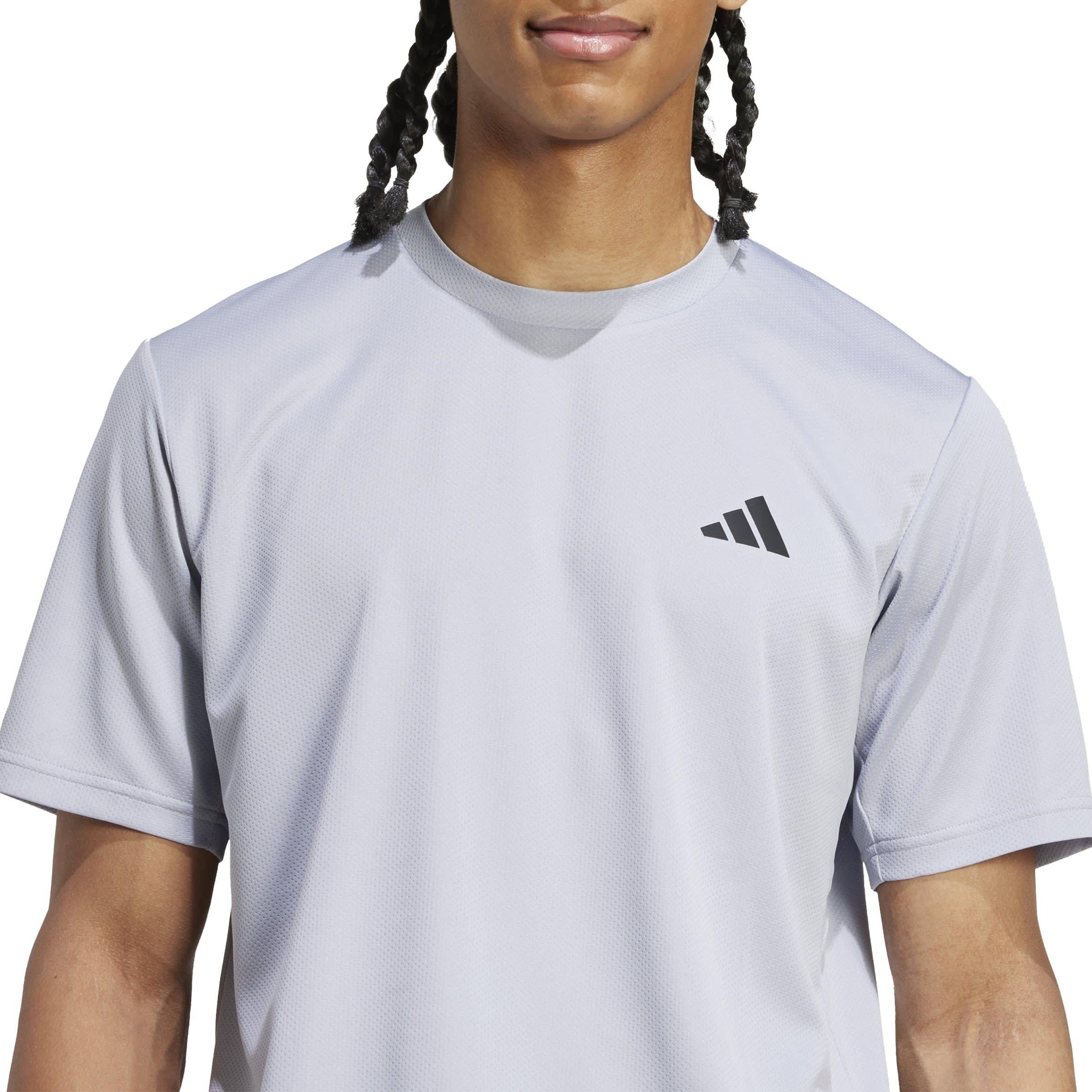 Halo Silver/Blk - adidas - Training Essentials Base T Shirt Mens - 4