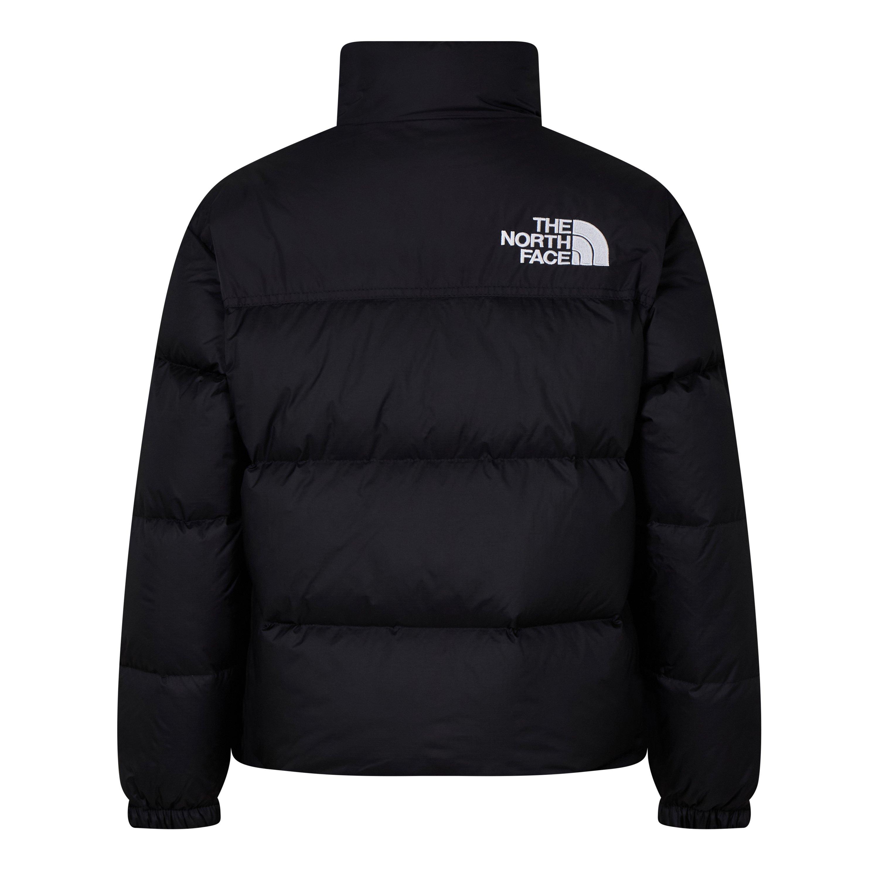 TNF Black JK3 - The North Face - Kids' 1996 Nuptse Windproof 700-Fill Down Concealed Hood Short Puffer Jacket - 2