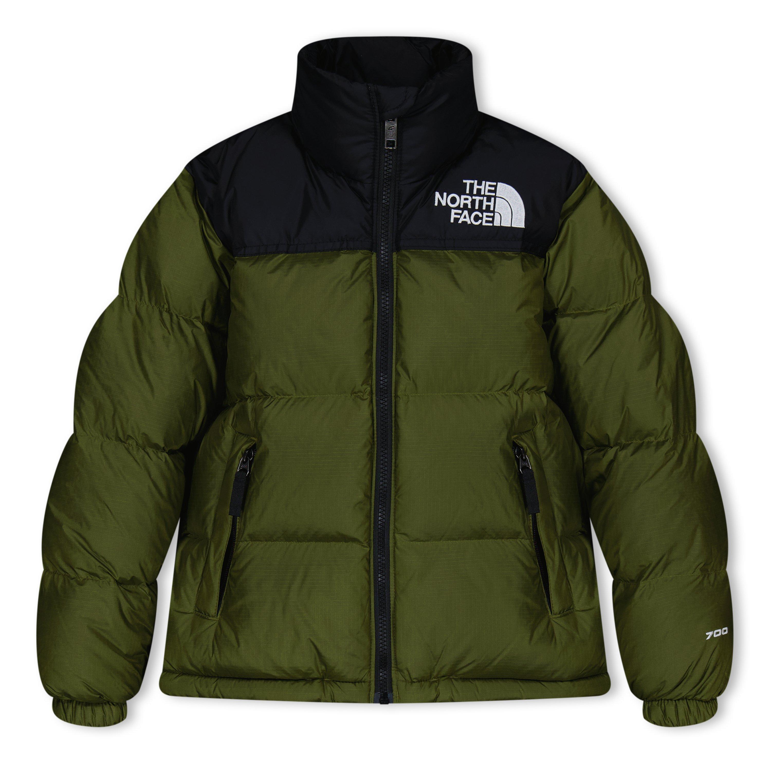 The North Face Kids' 1996 Nuptse Windproof 700-Fill Down Concealed Hood Short Puffer Jacket