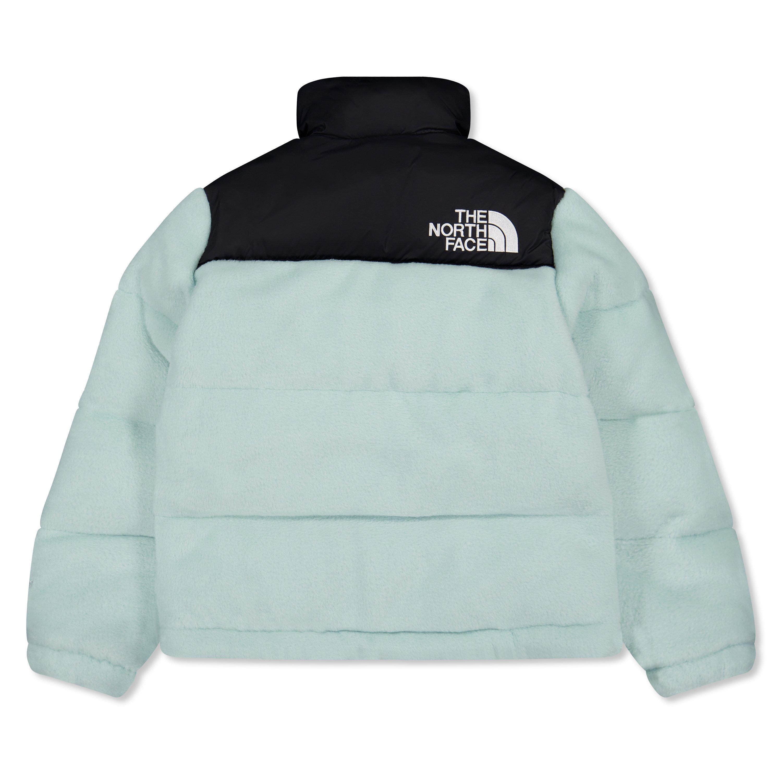 Muted Pine 10C - The North Face - Kids' 1996 Nuptse Windproof 700-Fill Down Concealed Hood Short Puffer Jacket - 2