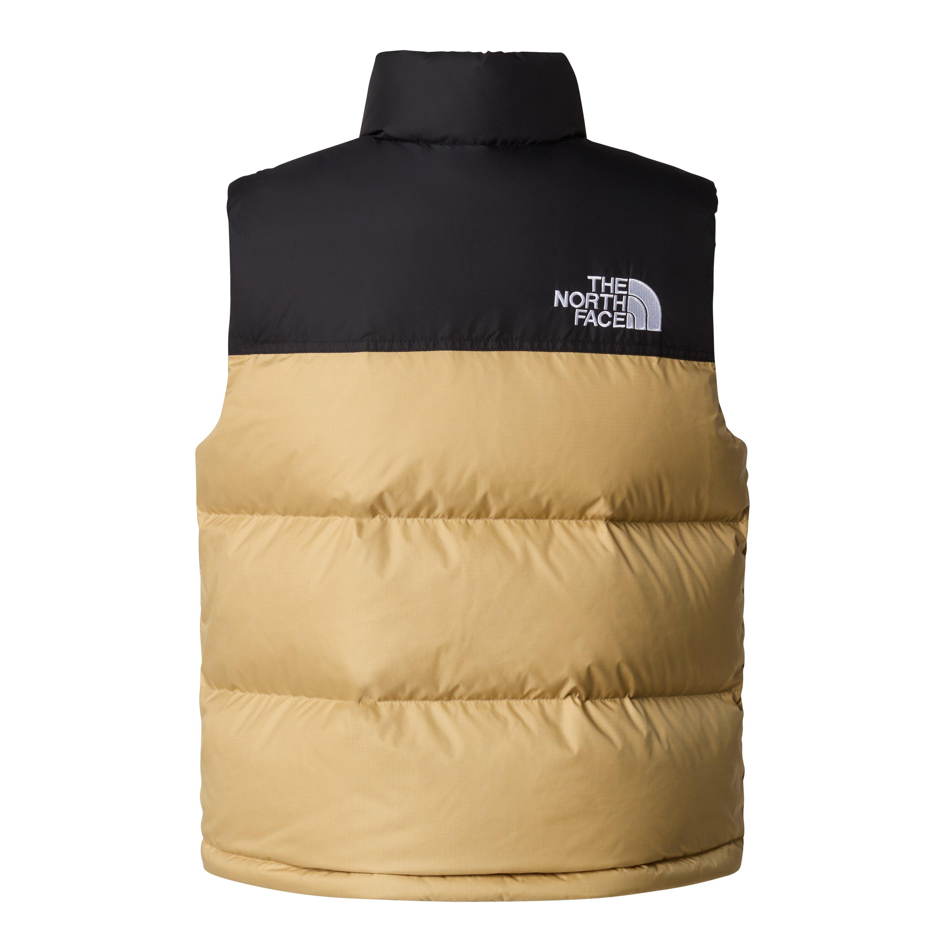 Khaki Stone LK5 - The North Face - Kids' Nuptse Goose Down Windproof Concealed Hood Gilet - 5
