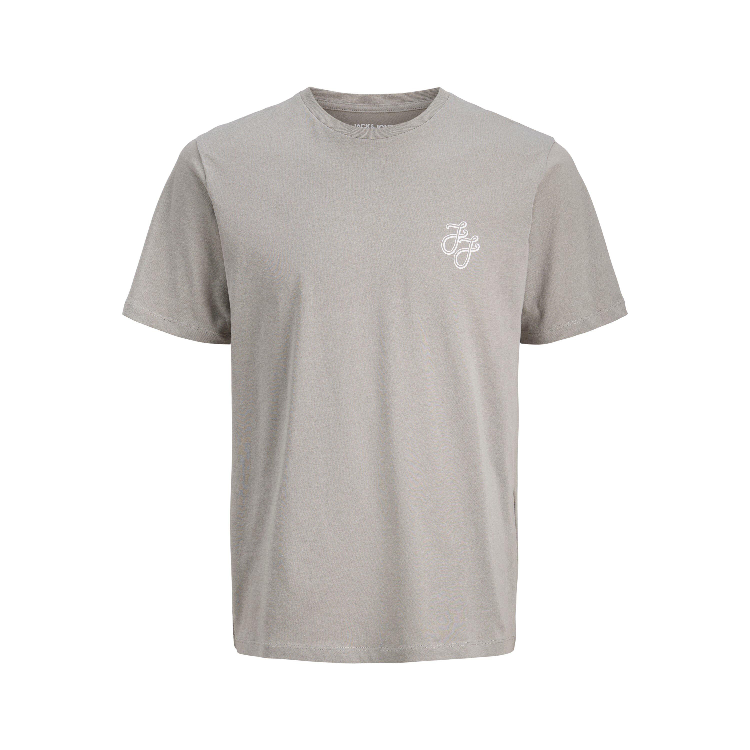 Wh/Nv/Bk/Ol/Gry - Jack and Jones - 5-Pack Short Sleeve T-Shirt Mens - 3