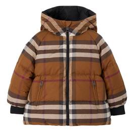 Burberry Checked Reversible Jacket Junior