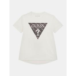 Guess BRONZE MONOGRAM T-SHIRT