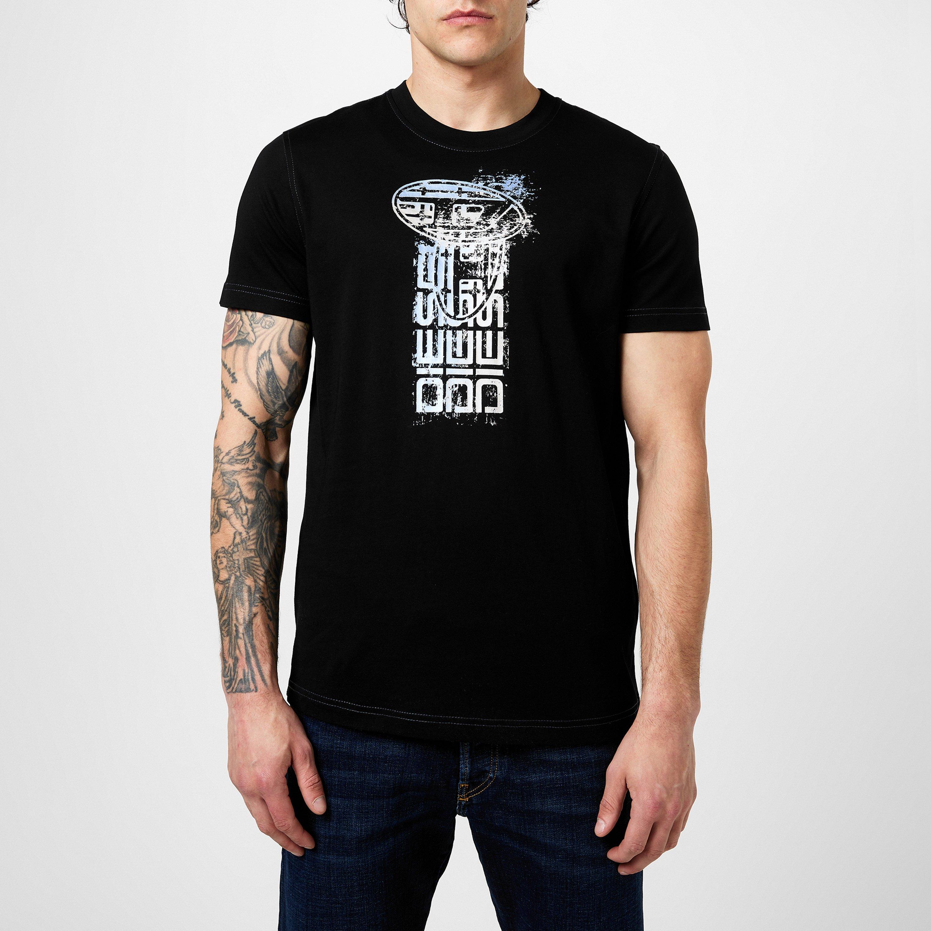 Diesel Men's Diegor Print Regular Fit T-Shirt